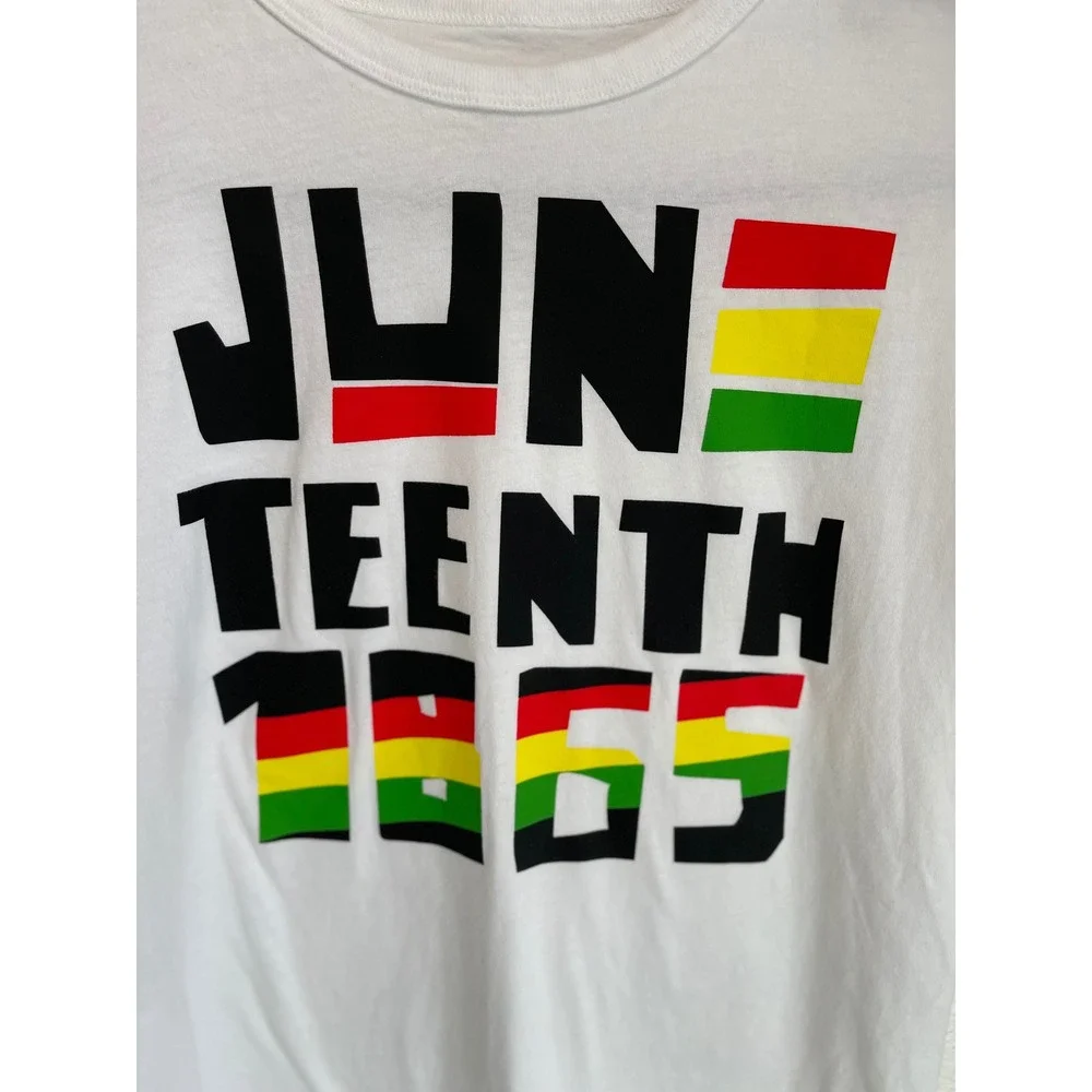 The‎ Childrens Place Kids Juneteenth 1865 Graphic Tee White Size L 10/12